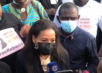 REBECCA ENONCHONG LIBEREE APRES TROIS JOURS DE GARDE A VUE …