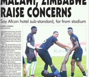MOTS POUR MAUX: ZIMBABWE ET MALAWI BOUDENT LEUR HOTEL DE  LA CAN 2021