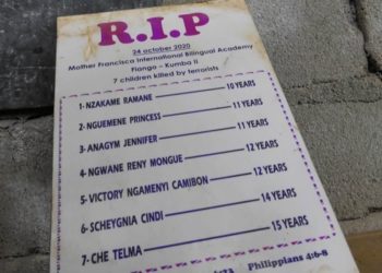 MASSACRE DE KUMBA UN AN APRES, UNE PLAIE TOUJOURS BEANTE