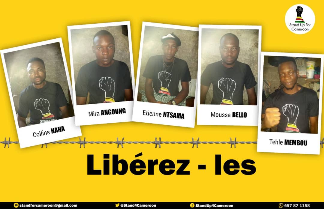 NOUVEAU RENVOI DU PROCES DES MILITANTS DU MOUVEMENT “STAND UP FOR CAMEROON”